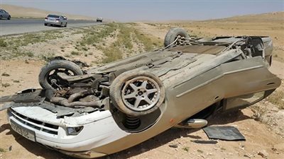 4 مصابين في انقلاب سيارة ملاكي بـ صحراوي البحيرة | أسماء