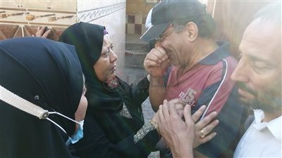 تشييع جثمان ضحية بلطجي قطار المحلة وسط انهيار وزغاريد.. ووالده: فرحة عمري راحت مني | صور