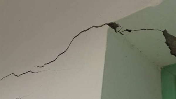 تصدعات بمنازل- ارشيفية