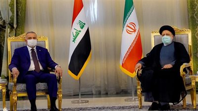 الرئيس الإيراني ورئيس وزراء العراق يعقدان جلسة مباحثات ثنائية في طهران