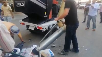 نظافة القاهرة تُدخل سيارة حديثة بقوة شفط 1.5 طن قمامة | فيديو