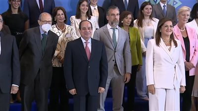 بدء فعاليات إطلاق تقرير الأمم المتحدة للتنمية البشرية في مصر 2021 بحضور السيسي