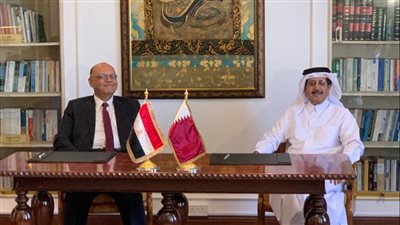 توقيع مذكرة تفاهم بين مصر وقطر في مجال النقل الجوي 