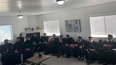 البابا تواضروس الثاني يلتقي كهنة سان فرانسيسكو عبر فيديو كونفرانس