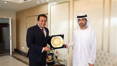 وزير التعليم العالي يرحب بالمشاركة في معرض إكسبو دبي |صور