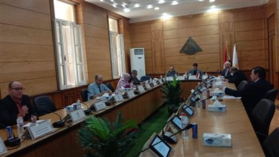 جامعة بنها تناقش الجدول الزمني للخطة الخمسية 2023 - 2028
