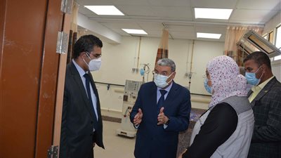 دعم مستشفى حميات المنيا بـ 66 سريرًا و22 ماكينة غسيل كلوي