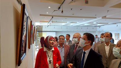 افتتاح معرضين فنيين بنوعية بنها