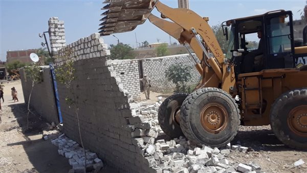 حملة إزالات بأسيوط