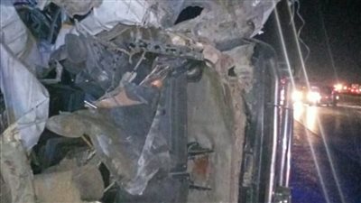 ارتفاع عدد ضحايا حادث طريق الكريمات إلى 12 شخصا