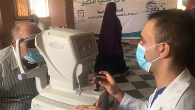 قوافل المبادرة الرئاسية «نور حياة» تستقبل 5 آلاف مواطن على مدار يومين.. وإجراء كشف الرمد