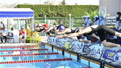 بولندا تتصدر مسابقة السباحة في نهائي الناشئات ببطولة العالم للخماسي الحديث