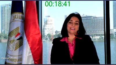 نائب وزير الآثار تشارك في الجلسة الحوارية بمنتدى إيفورا بالبرتغال