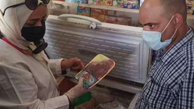 التحفظ على أسماك ولحوم مجهولة المصدر في الحسينية بالشرقية | صور