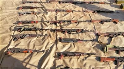 ضبط 4 تجار مخدرات وعاطلين بحوزتهم أسلحة نارية في حملة بالقناطر الخيرية 