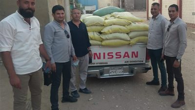 ضبط 61 شيكارة «علف» مجهول المصدر وغير صالح للاستهلاك الحيواني| صور