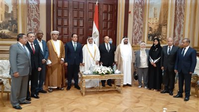 عبد الوهاب عبد الرازق يلتقي رئيس البرلمان العربي والنائب علاء عابد