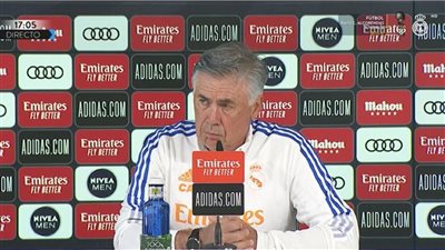 أنشيلوتي: هازارد يعاني من إصابة في ركبته.. وكامافينجا لديه شخصية قوية 