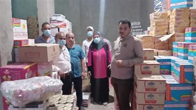 ضبط 4 أطنان ملح طعام وأرز مجهول المصدر في سوهاج | صور