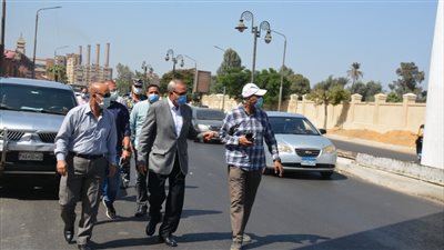محافظ القليوبية يجري جولة ميدانية لمتابعة أعمال المشروعات الجديدة بشبرا