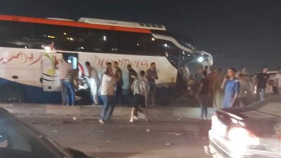 مصرع وإصابة ثلاثة أشخاص بحادث تصادم بشبرا الخيمة 