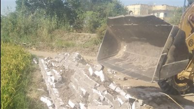 رفع 820 إشغال طريق وإزالة 8 حالات تعدٍّ على الأراضي الزراعية في البحيرة