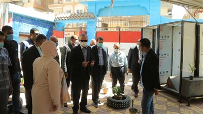 محافظ كفر الشيخ يتفقد عددًا من المدارس للاطمئنان على جاهزيتها قبل بدء الدراسة