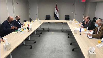 شكري يلتقي الممثل الأعلى للشئون الخارجية والسياسة الأمنية للاتحاد الأوروبي لبحث العلاقات المشتركة | صور