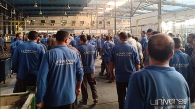 إضراب عمال يونيفرسال يتواصل لليوم السادس | صور