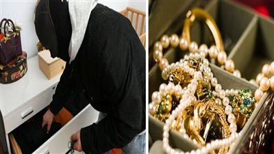 فريق بحث وتفريغ كاميرات كمبوند في الشيخ زايد بعد السطو على فيلا سيدة