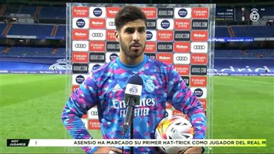 بعد تسجيل هاتريك.. أسينسيو: أظهرت للمدرب أنه يمكنه الاعتماد علي