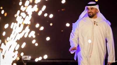 حسين الجسمي يحتفل مع جمهور جدة باليوم الوطني السعودي | صور