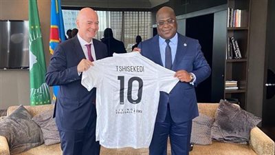 إنفانتينو أثناء اجتماعه مع رئيس الكونغو: ترتيب جدول المباريات الدولية ضرورة لجعل كرة القدم عالمية 