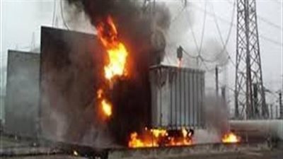 نشوب حريق في كونتر بمحيط نقطة شرطة بركة بقنا