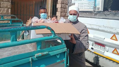 أوقاف الأقصر تستقبل 4 أطنان دفعة ثامنة من لحوم صكوك الأضاحي