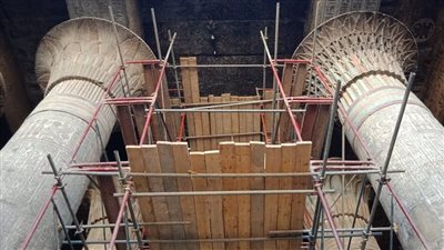 نكشف موعد استكمال البعثة المصرية الألمانية ترميم معبد إسنا