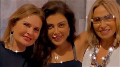 ريهام حجاج تحتفل بعيد ميلادها بحضور يسرا ونيللي كريم وإلهام شاهين |صور