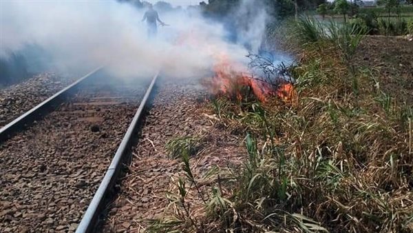 حريق محدود بجوار