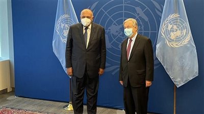 شكري لأمين عام الأمم المتحدة: يجب التوصل لاتفاق قانوني مُلزم حول تشغيل وملء سد النهضة