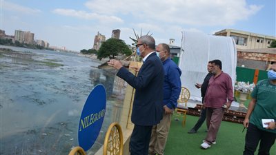 محافظ القليوبية يتابع أعمال المرحلة الثانية لـ ممشى النيل ببنها