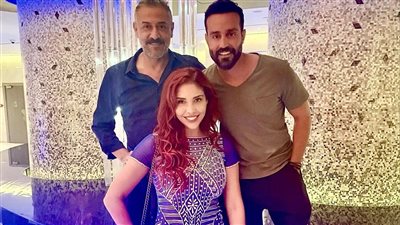 لاروسي تلتقي سعد رمضان وعبد المنعم عمايري في دبي