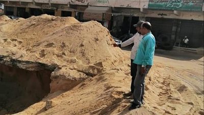 غلق مدخل كوبري صلاح الدين بمركز بدر في البحيرة 3 أيام 