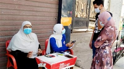 إقبال كثيف من أهالي الغربية على مراكز تلقي لقاح كورونا 