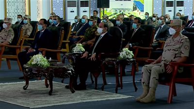 السيسي يشهد فيلما تسجيليًا خلال افتتاح مشروع معالجة مياه مصرف بحر البقر