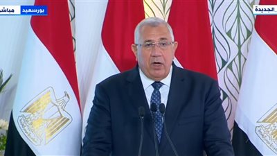 وزير الزراعة: الدولة تبذل جهودًا مكلفة لـ توفير المياه من مصادر غير تقليدية