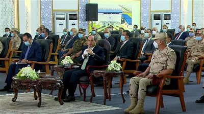 السيسي: عرفتوا ليه احنا بنتألم لما بنشوف تعدي على أراضي زراعية