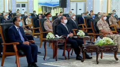 السيسي: احنا جايبين قروض عشان نعمر في سيناء وهنسدد بطريقة ميسرة