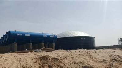 تنتج 300 ألف متر مكعب.. تعرف على أكبر محطة لتحلية مياه البحر في العريش | صور