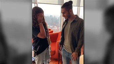 حفيدة عادل إمام: كنت منهارة من البكاء عند رؤيتي لـ مينا مسعود