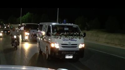 وصول جثمان الأنبا هدرا إلى كاتدرائية أسوان